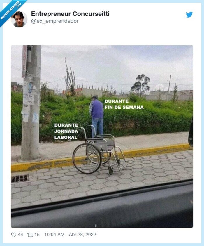 mear,jornada laboral,paralítico,cuento,asco de trabajadores