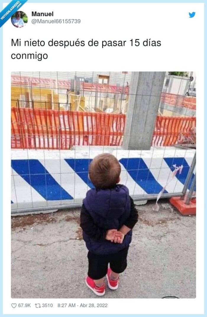 después,conmigo,nieto,pasar,obras,mirar,jubilado