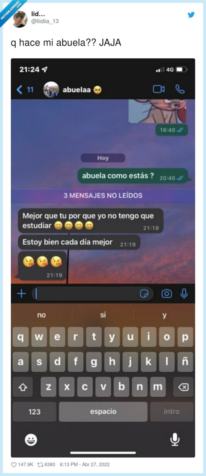 abuela,vacilar,colegio