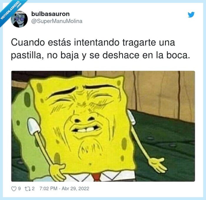 pastilla,tragar,deshacer,boca