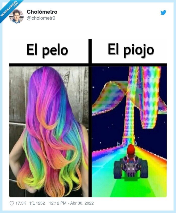 arcoiris,rainbow,mario kart,loopings