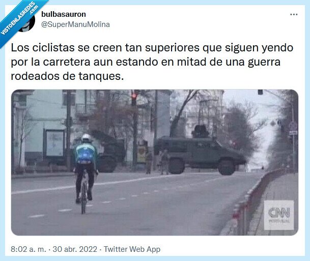 ciclistas,ucrania,guerra,carretera,rusia,tanques