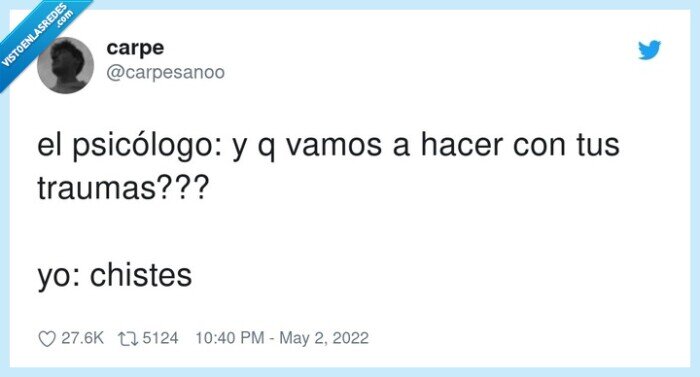 psicólogo,traumas,chistes