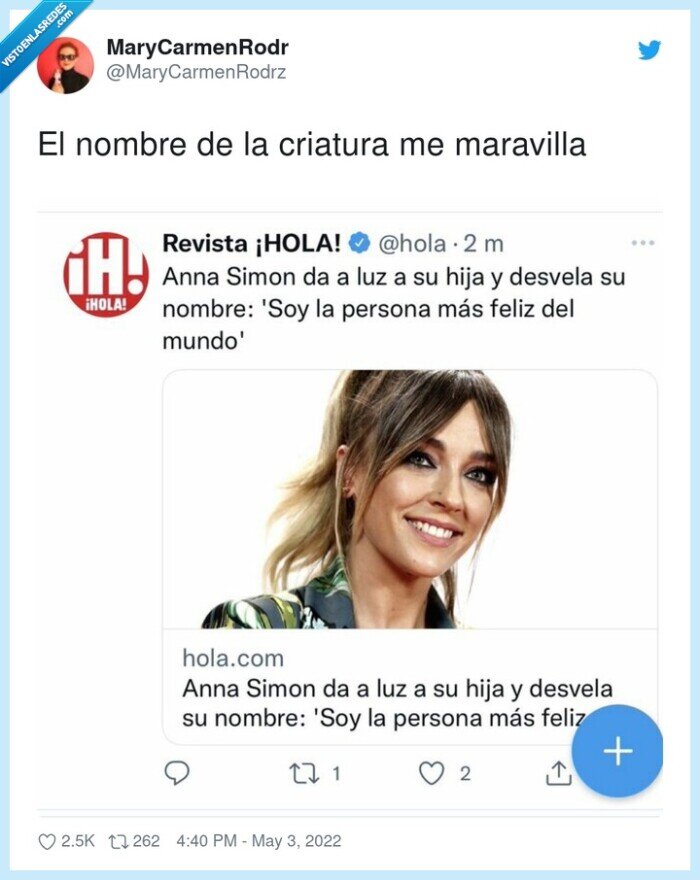 maravilla,criatura,nombre,anna simon