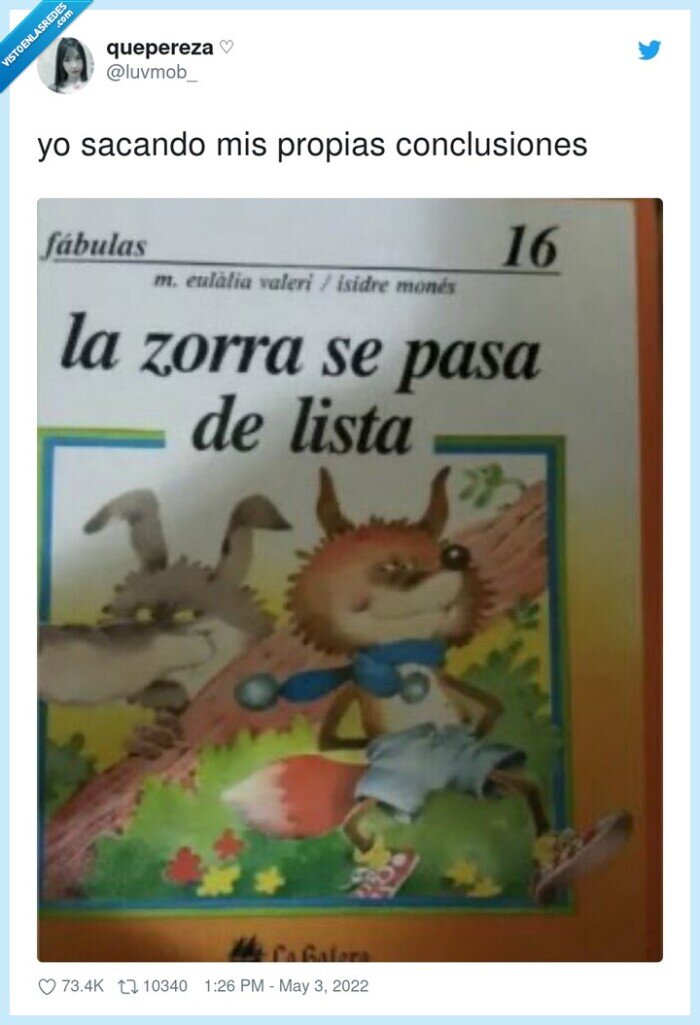 conclusiones,sacar,zorra,lista