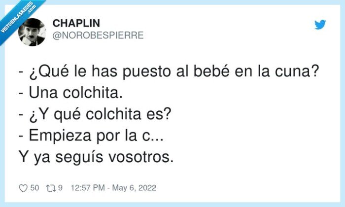 colchita,cosita,qué cosita es,bebé