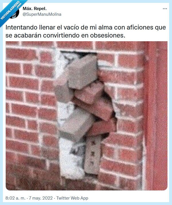 vacío,obsesión,llenar,alma