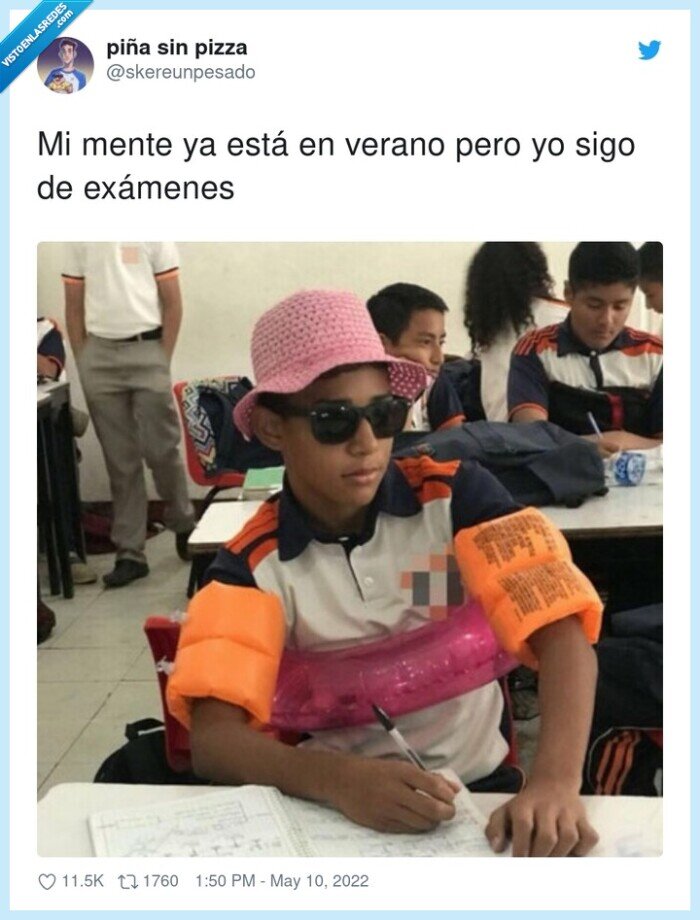 exámenes,verano,mente