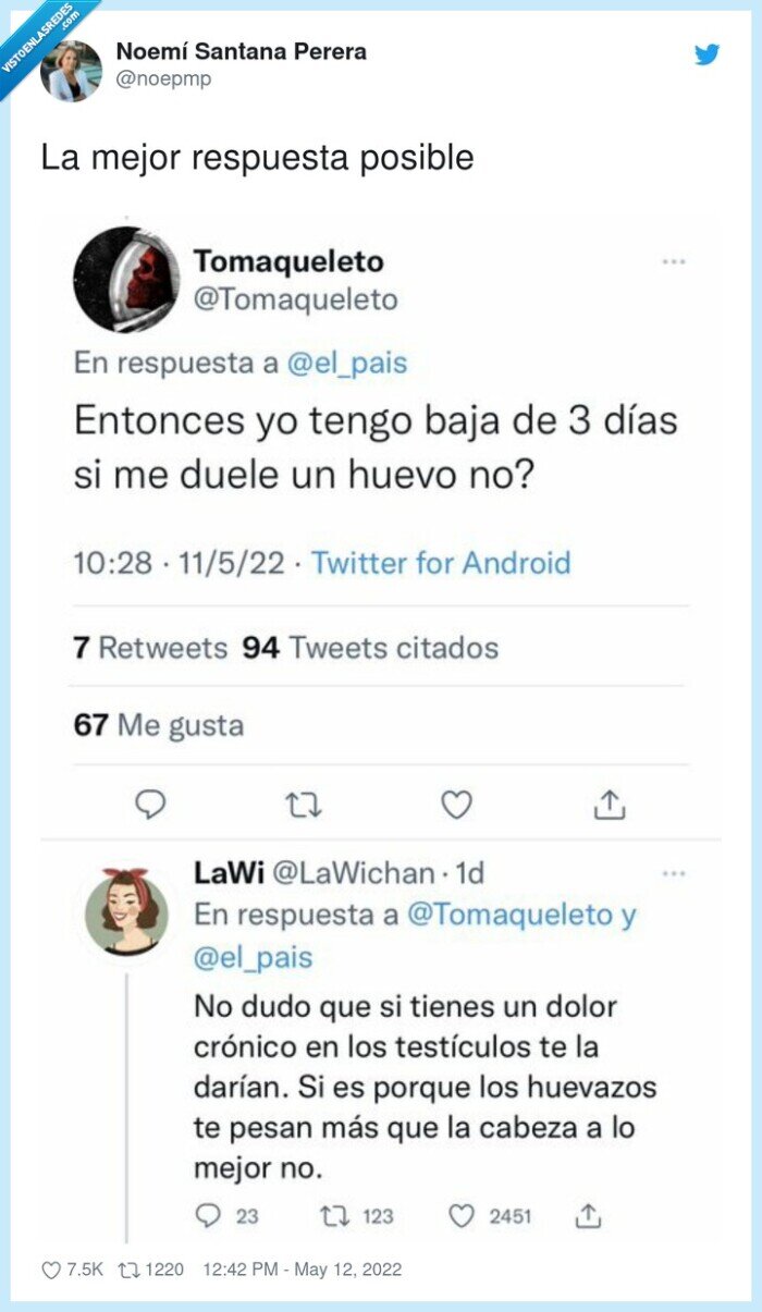 respuesta,posible,mejor,zasca,huevos,regla,baja