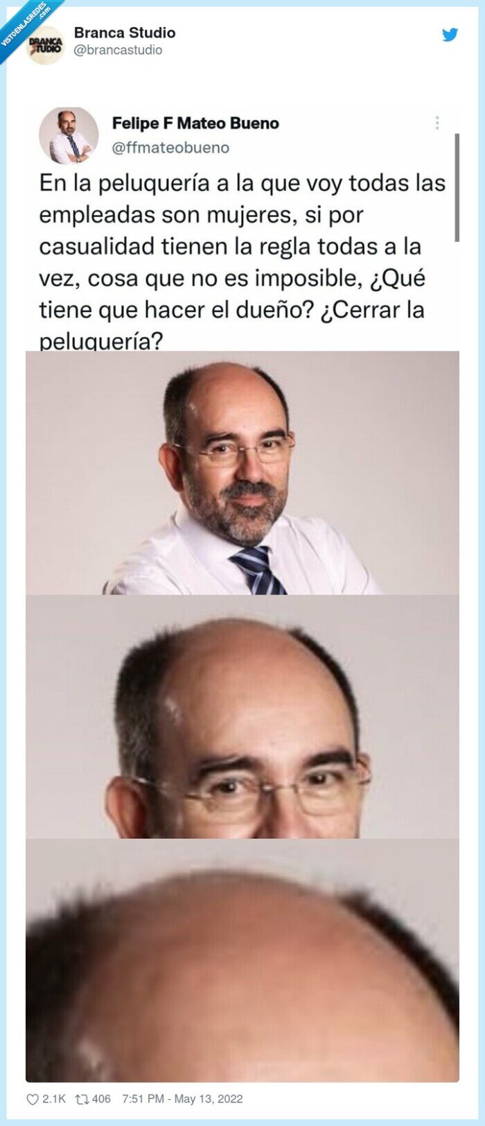 calvo,peluquería,baja laboral,regla