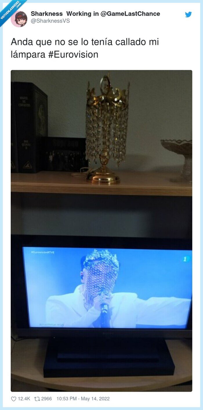 eurovision,lámpara,callado