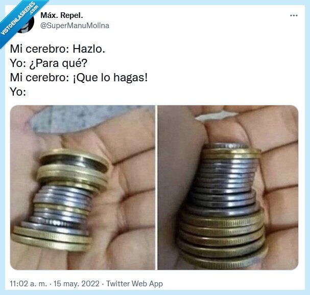 monedas,ordenar,cerebro