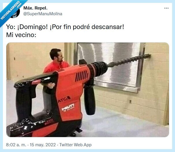 domingo,vecino,taladro