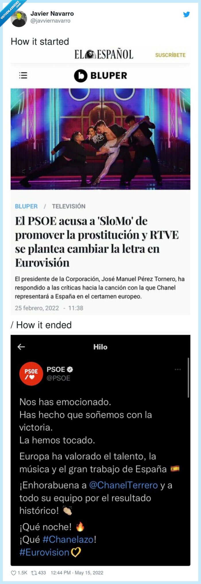 eurovision,mimimimi,psoe,chanel