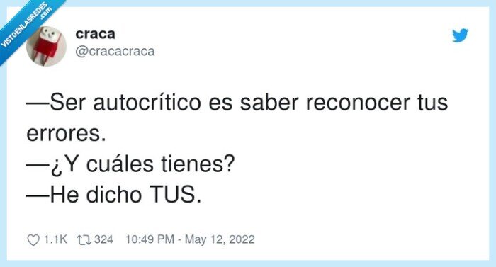 autocrítico,reconocer,errores,saber
