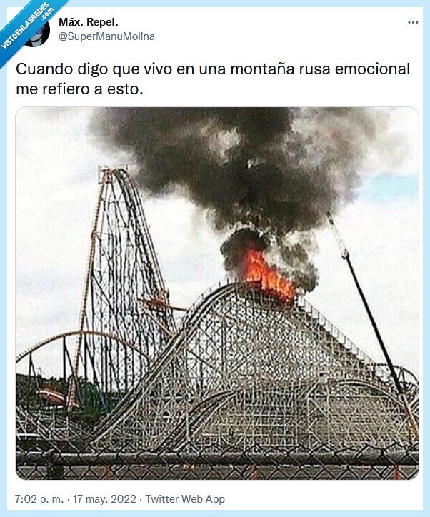 montaña rusa,emocional,vivr