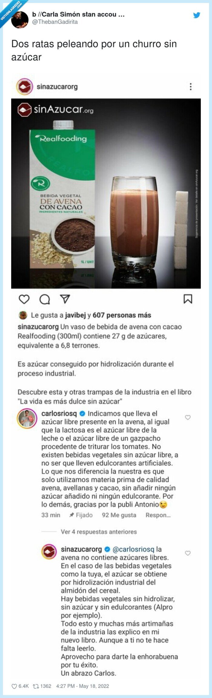 leche,carlos rios,azúcar