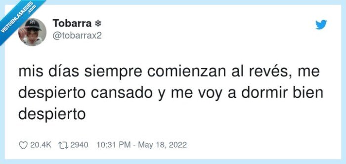 comienzo,despierto,cansado,dormir