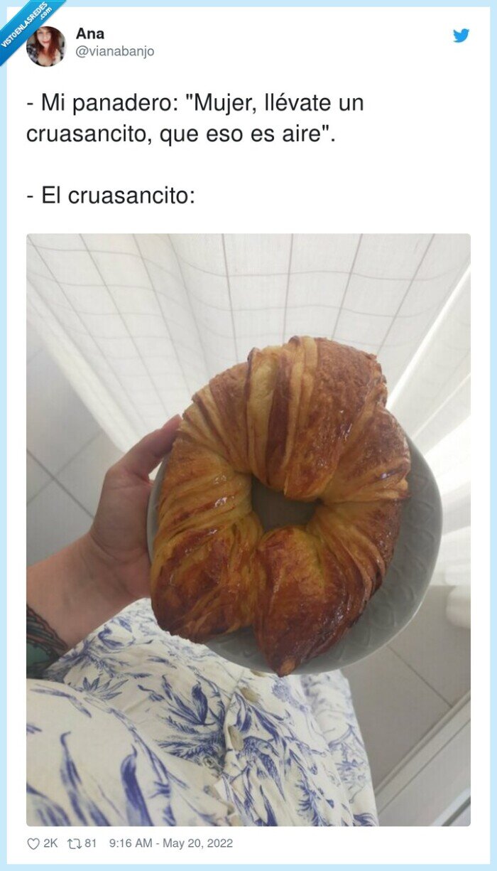 cruasancito,panadero,croissant,aire