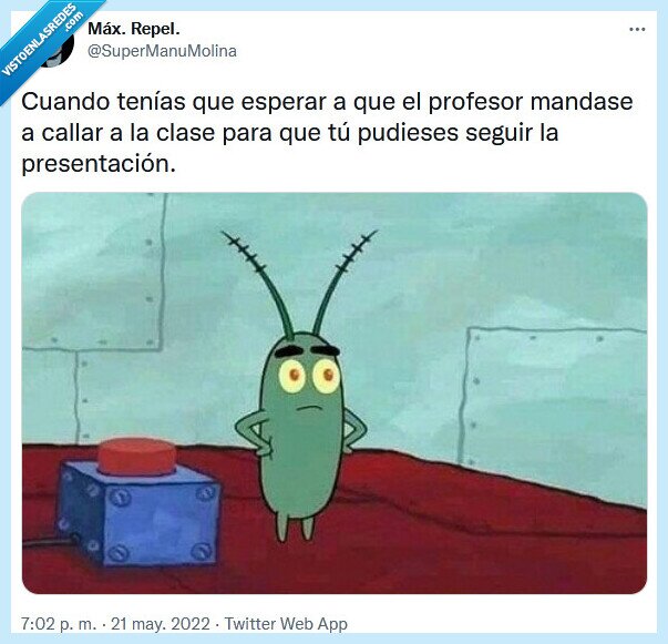 presentación,profesor,callar,seguir