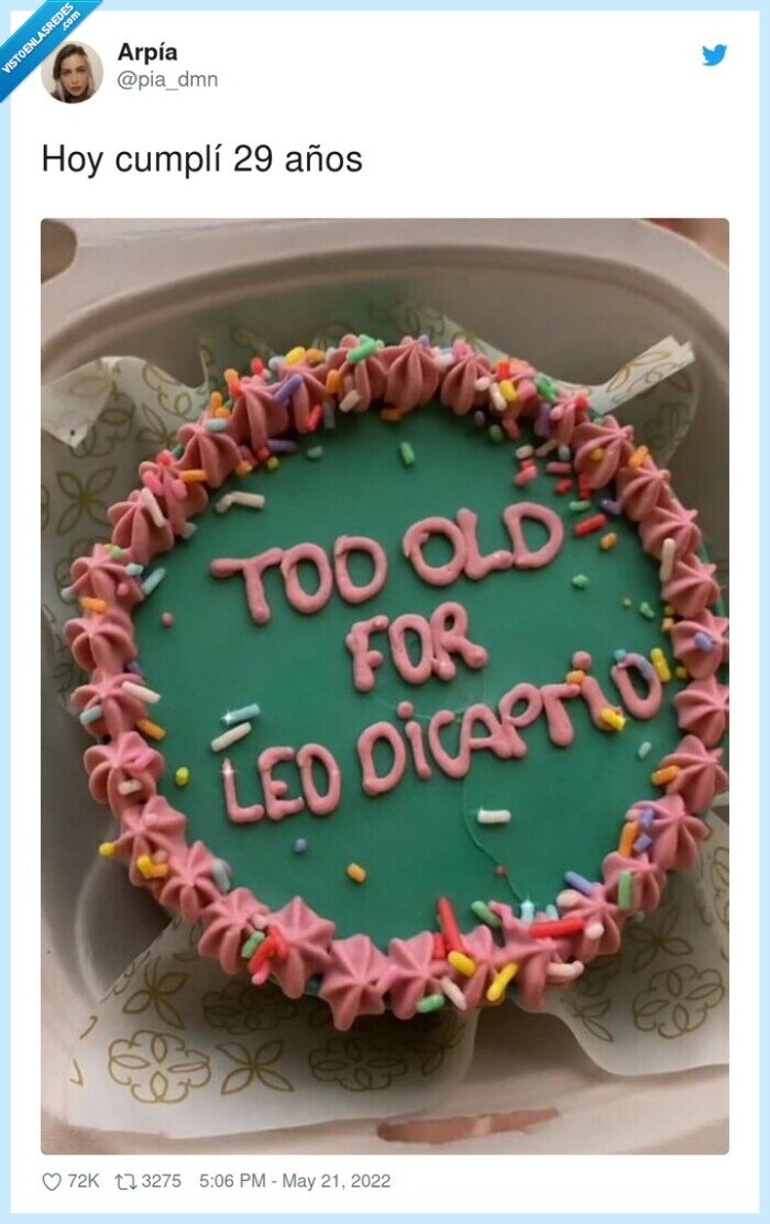 tarta,leonardo dicaprio,vieja