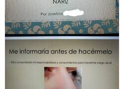 Enlace a Cada vez se lo curran más: adolescente se curra un powerpoint para que su madre le deje hacer un piercing en la nariz, por @marieletis