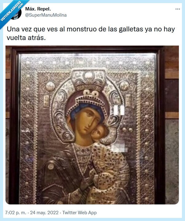 monstruo,galletas,ver,cuadro