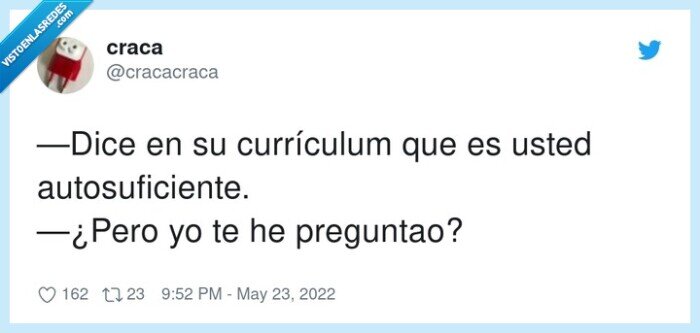 autosuficiente,currículum,pregunta,usted