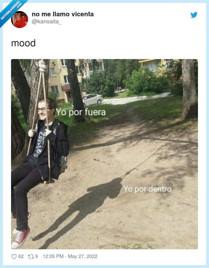 mood,columpio,colgado,sombra