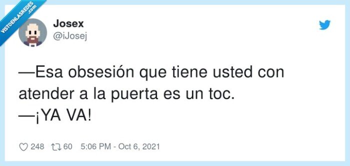 obsesión,atender,puerta