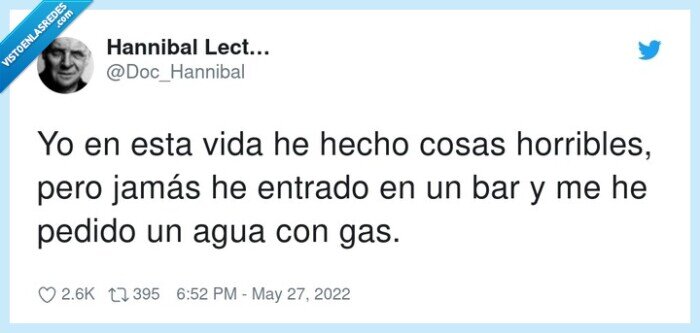 horribles,bar,agua con gas
