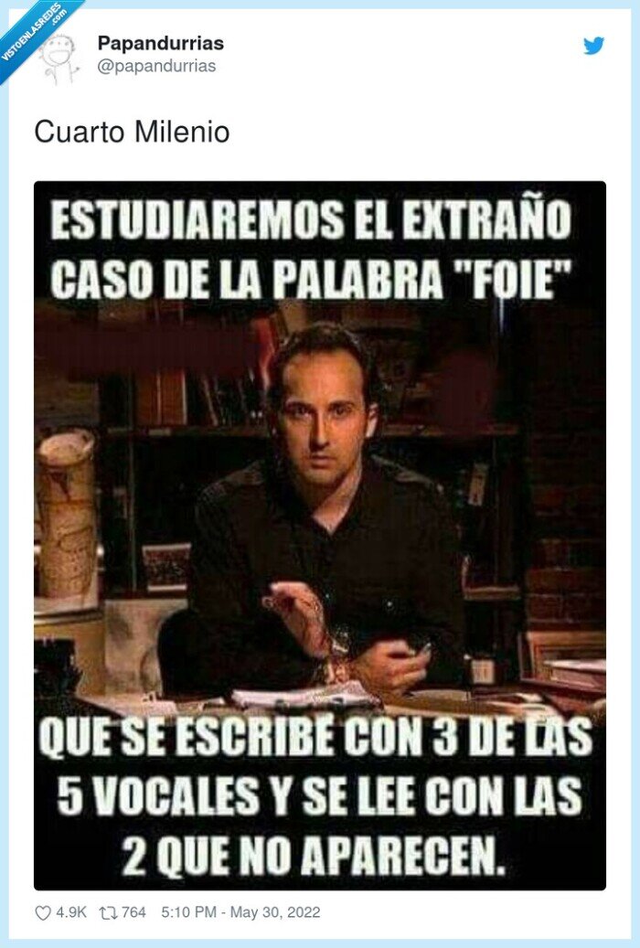 cuarto milenio,foie,fua