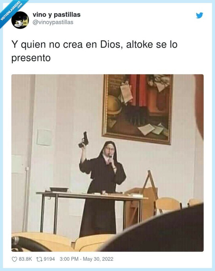 altoke,dios,monja