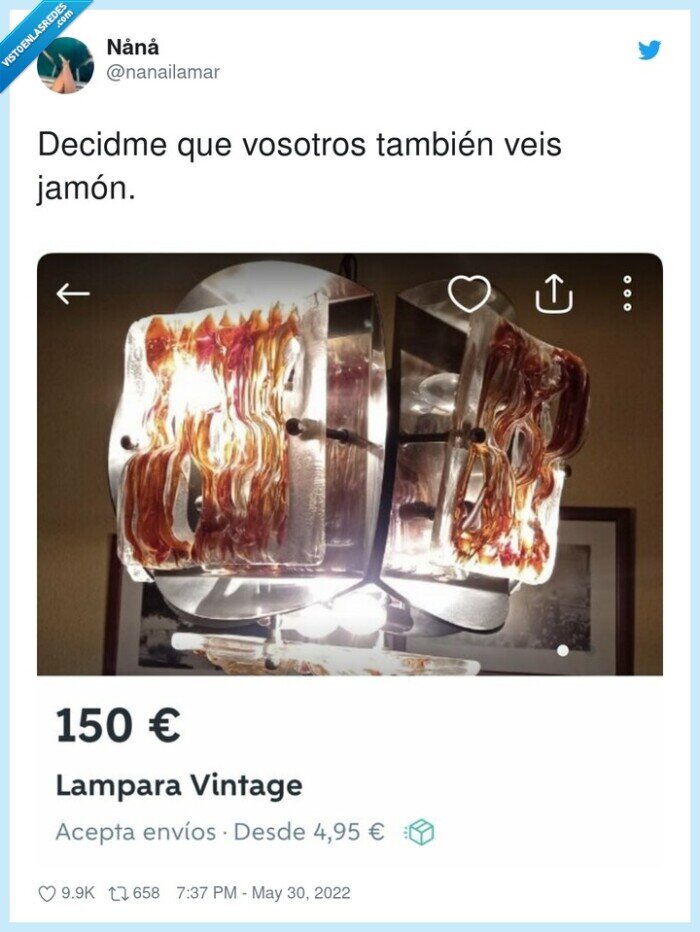 jamon,lampara,venta,wallapop