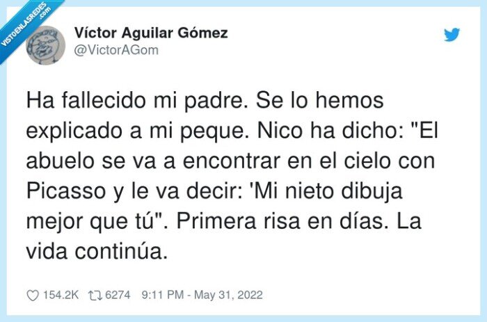 fallecido,encontrar,hijo,padre,abuelo,picasso