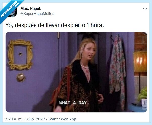 despierto,hora,después,phoebe,friends