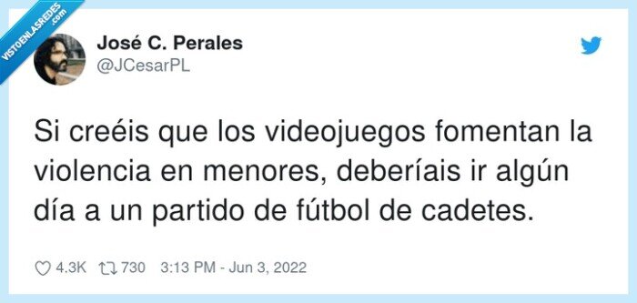 videojuegos,violencia,futbol,menores,cadetes