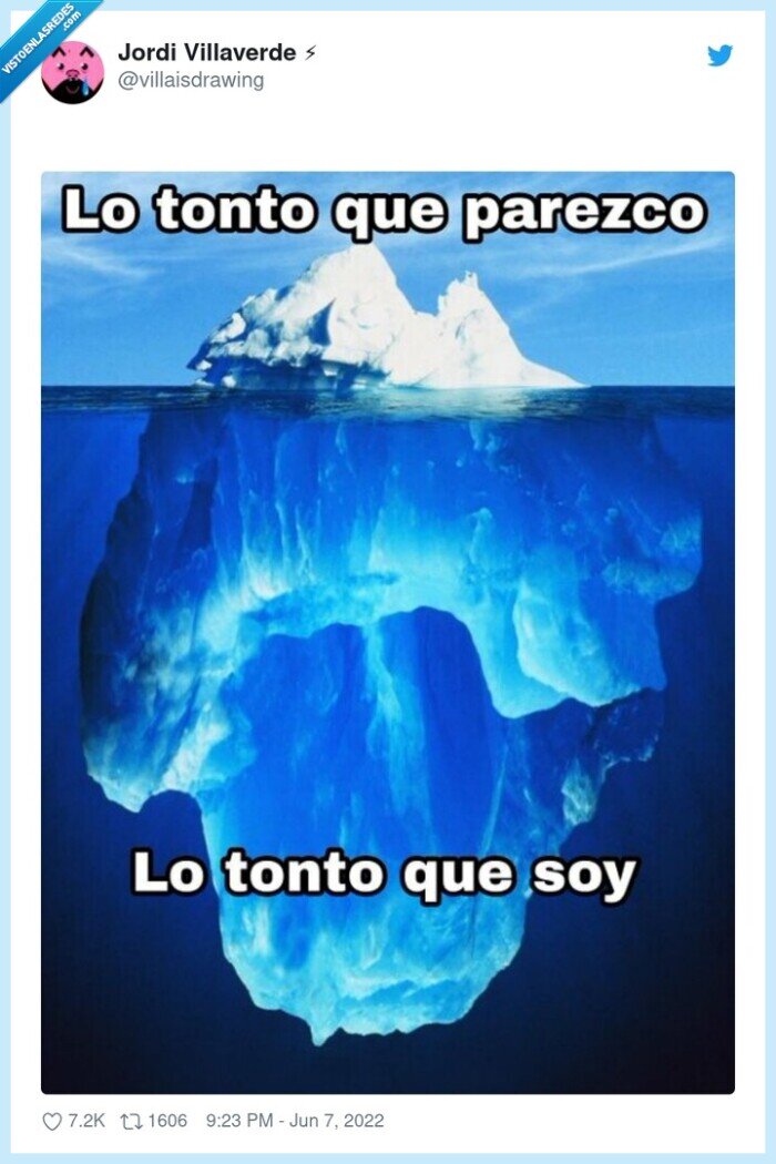 iceberg,tonto,parecer