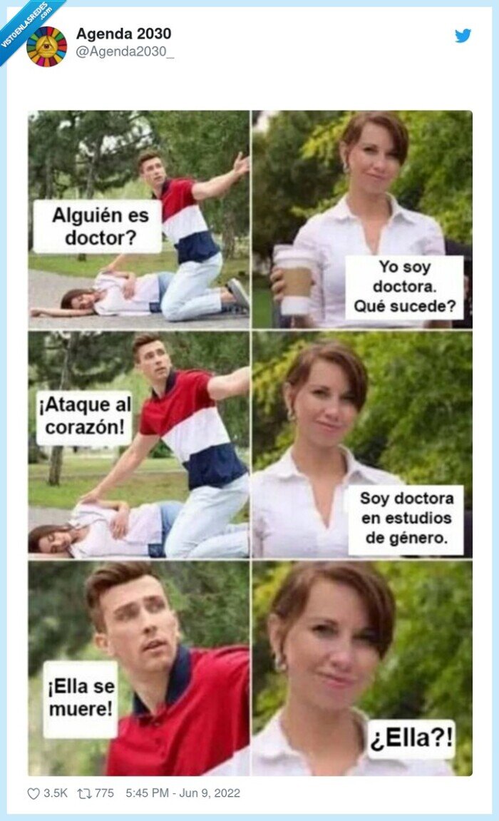 ella,elle,género,doctora