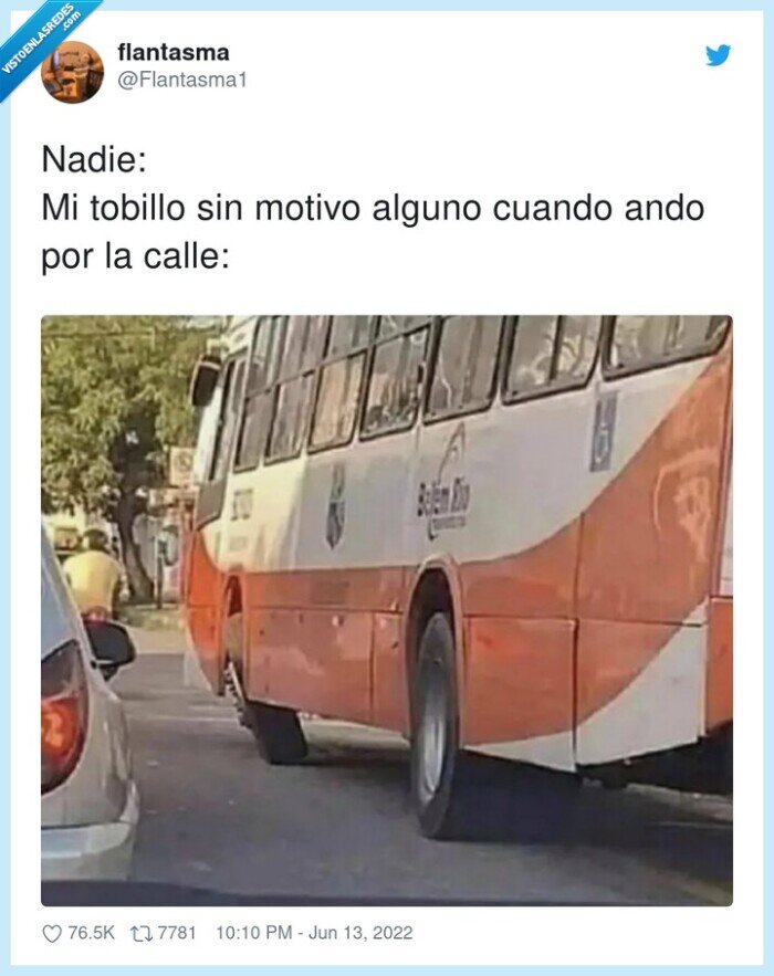 tobillo,torcer,autobus