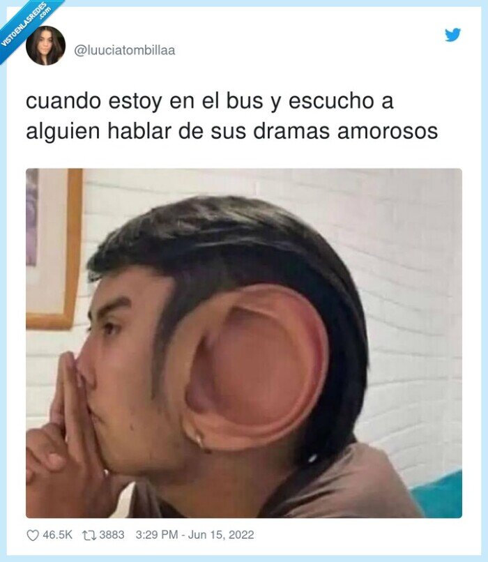 amorosos,escuchar,alguien,bus,oreja,hablar,dramas