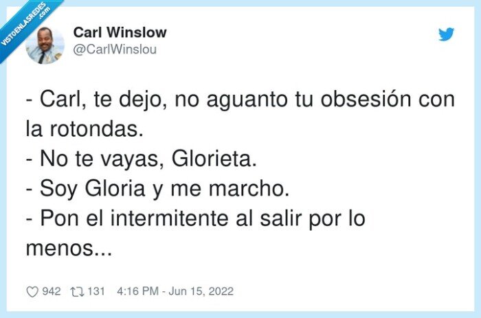 intermitente,obsesión,rotondas,glorieta,gloria
