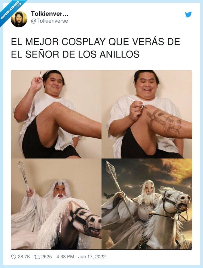 el señor de los anillos,cosplay pobre,lowcost cosplay