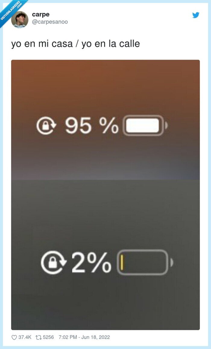 calle,casa,batería,móvil