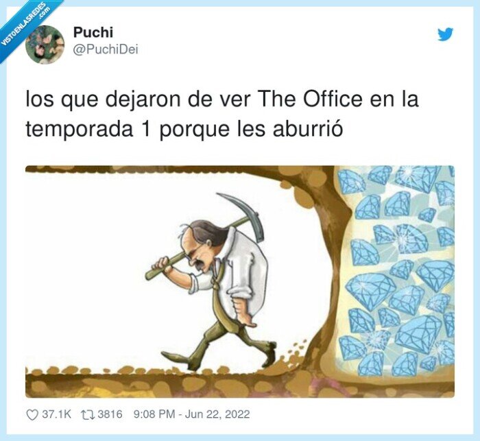 dejaron,the office,serie,abandonar