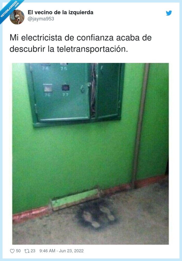 teletransportación,electricista,confianza,descubrir