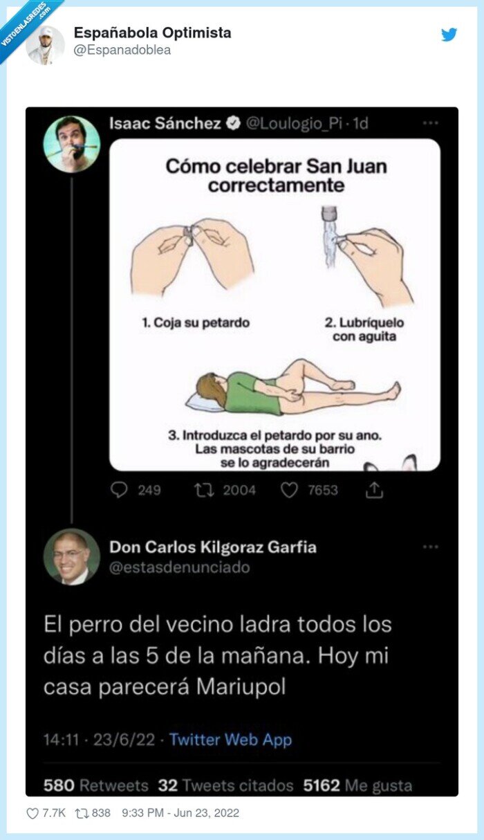 san juan,petardos,perro,venganza