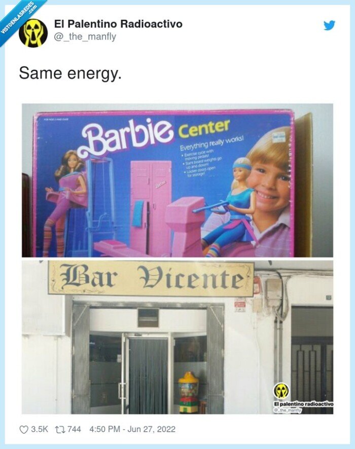 same energy,bar vicente,barbie center