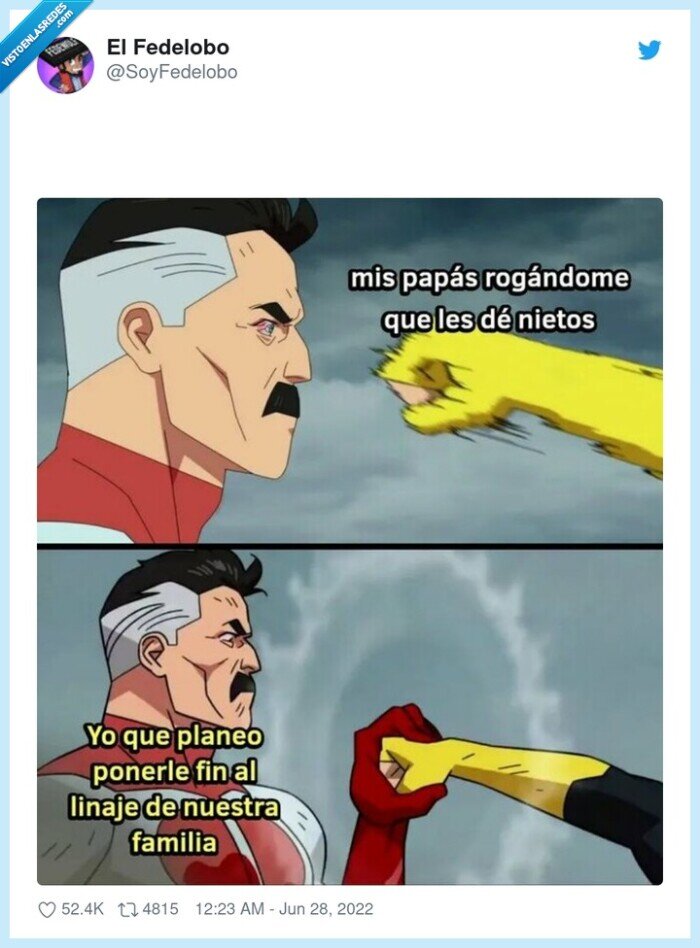 linaje,familia,nietos,pedir