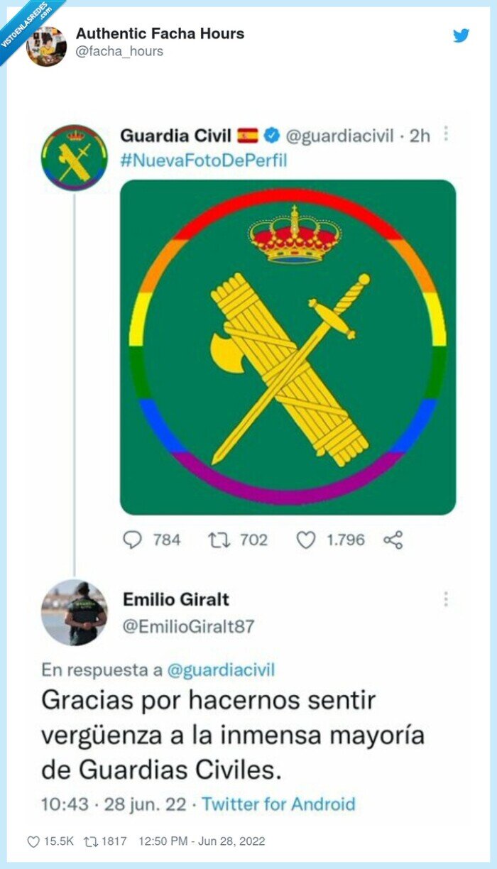 pride,gay,guardia civil